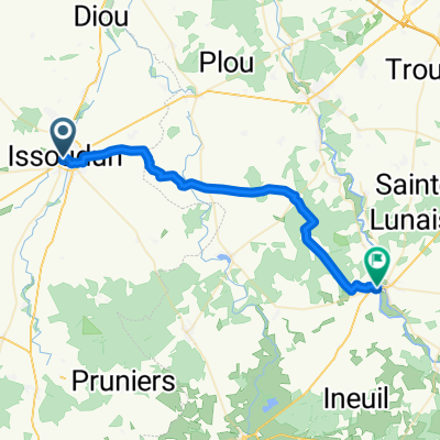 Issoudun à Rue du Four, Châteauneuf-sur-Cher