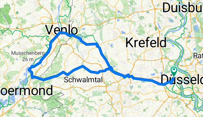 Route in Meerbusch