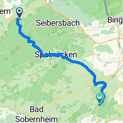 Soonwaldstraße nach Speckerbrücke