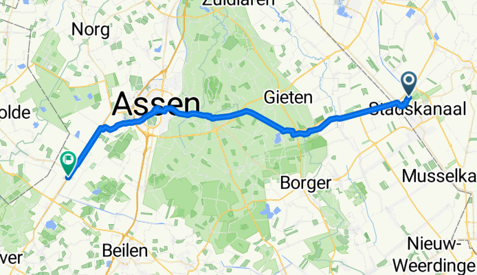 De Vloeivelden nach Rijksweg