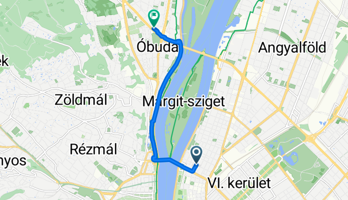Pannónia utca, Budapest to Velence utca, Budapest