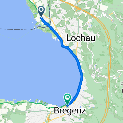 Lindau Camping nach Bregenz
