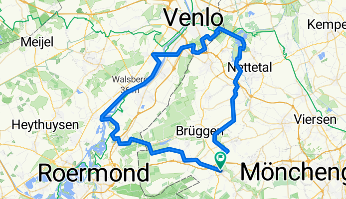 Niederkrüchten Maas Nette 75 km