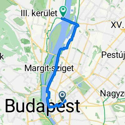 Király utca, Budapest to Gázgyár utca, Budapest