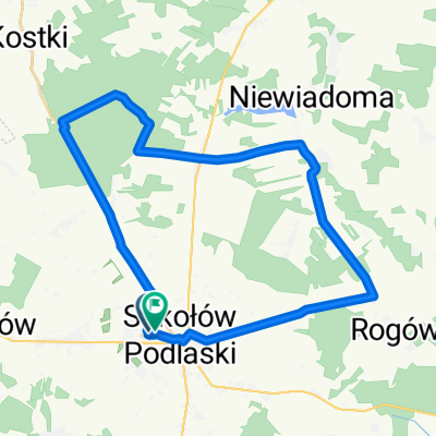 Skłodowskiej-Curie do Cmentarna