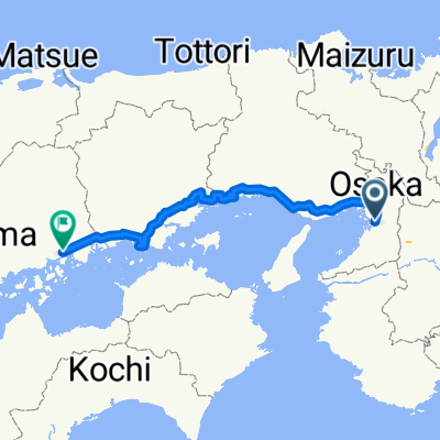 Osaka to Fukuoka