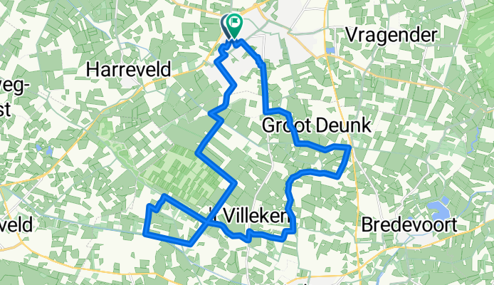 Route in Lichtenvoorde