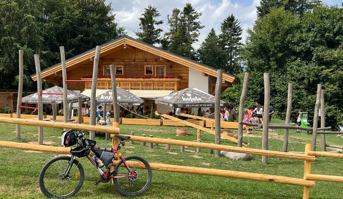 Photo 2 de l’itinéraire Bikemap « Zelená Stuha Horehronia, Mýto pod Ďumbierom až Zelená Stuha Horehronia, Mýto pod Ďumbierom »