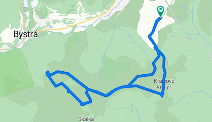 Zelená Stuha Horehronia, Mýto pod Ďumbierom až Zelená Stuha Horehronia, Mýto pod Ďumbierom