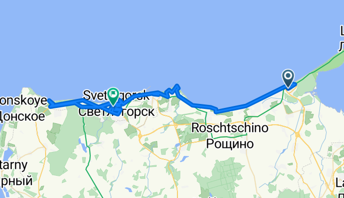 От улица Ткаченко до улица Горького