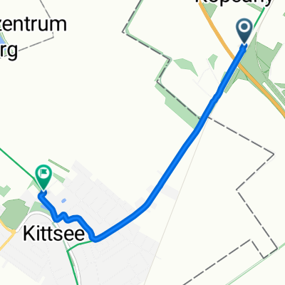 Petržalka, Bratislava V až Ostösterreichischer Grenzlandweg, Kittsee
