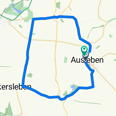 Straße der Einheit, Ausleben nach Straße der Einheit, Ausleben