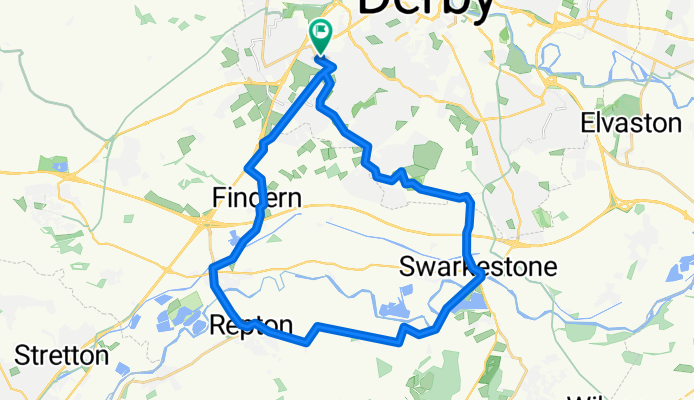 Dean Close, Derby to Dean Close, Derby