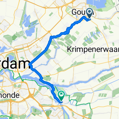 Schoonhovenseweg, Haastrecht naar Fregat, Alblasserdam