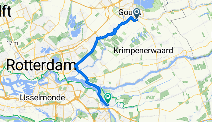 Schoonhovenseweg, Haastrecht naar Fregat, Alblasserdam