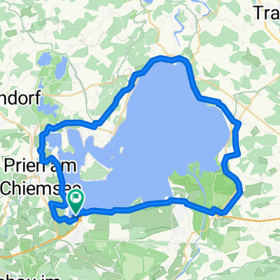 Chiemsee Radweg von Felden