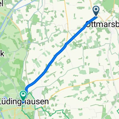 Kappenberger Damm, Senden to Hermannstraße, Lüdinghausen