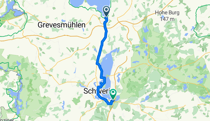 Runde Grube, Wismar nach Residence-Park, Raben Steinfeld