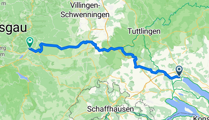 Bodman-Ludwigshafen - Titisee-Neustadt