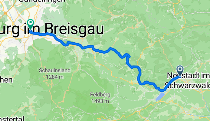 Titisee-Neustadt - Freiburg im Breisgau