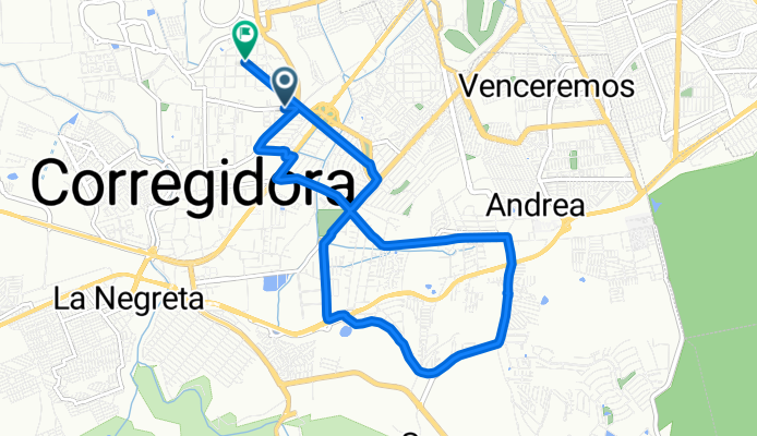 De Avenida Paseo del Gran Cue a Corregidora