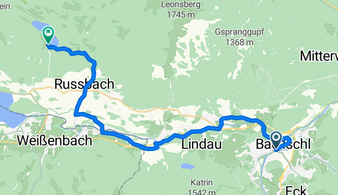 Kaltenbachstraße nach Schwarzenbach