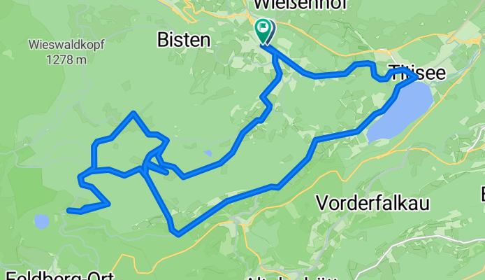 Zartenbachweg, Hinterzarten nach Zartenbachweg, Hinterzarten