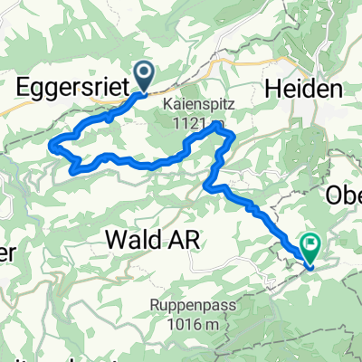 Obere Halten, Grub AR nach St. Antonstrasse, Oberegg