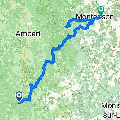 La Chaise-Dieu to Montbrison