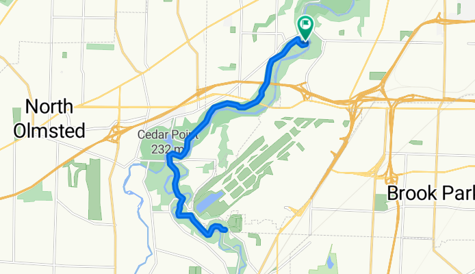 2) MetroPark South Mastick Picnic Area to Willow Bend Picnic Area