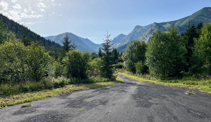 Photo 2 of the Bikemap route "49.222, 19.962 až 49.144, 19.903"