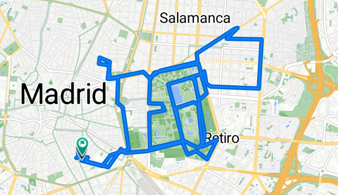 De Calle del Olivar a Plaza de Lavapiés