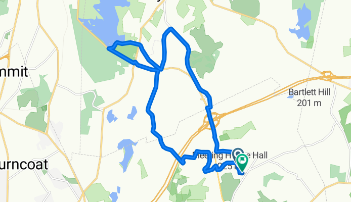 Wachusett Dr to Reservoir quick back
