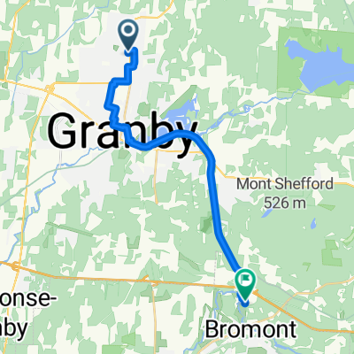 From Granby to Bromont