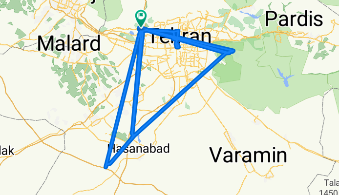 Moderate route