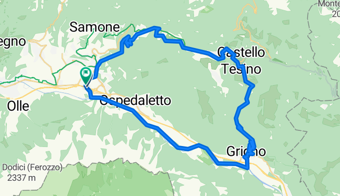 Strigno - Murello - Bieno