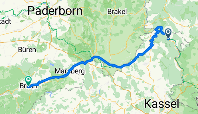 Bodenfelde - Brilon