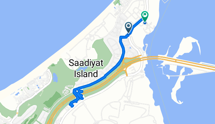 Al Dhiba Street, Abou Dabi à Saadiyat Island, Abou Dabi