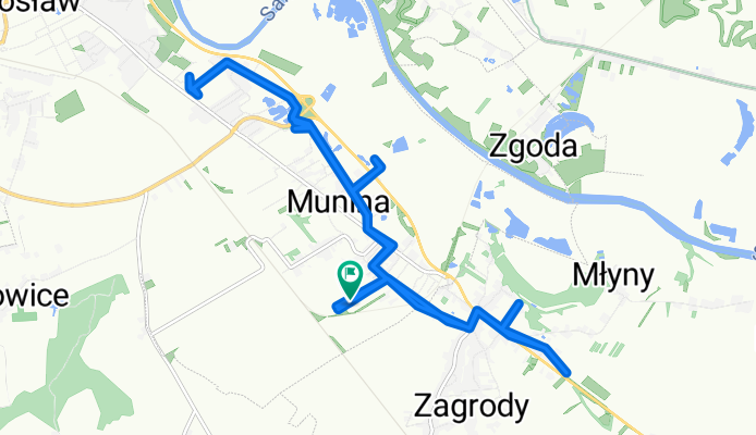 Zielona, Munina do Zielona, Munina