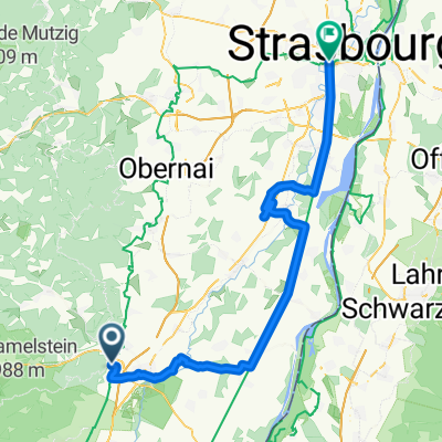 Chatenois - Straßburg