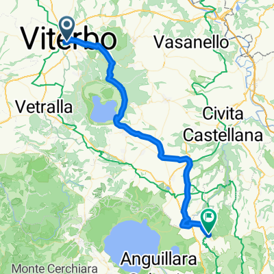 Via Valle Piatta to Via Unità d'Italia