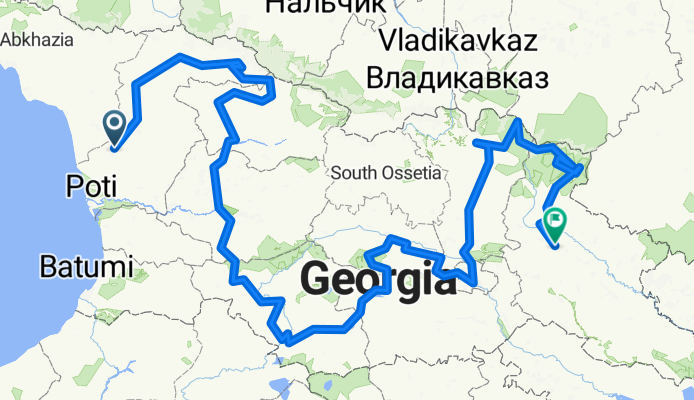 Georgia's Caucasus Crossing Updated 6.6.18