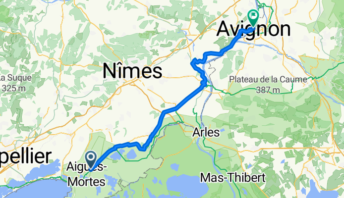 Aigues-Mortes - Avignon