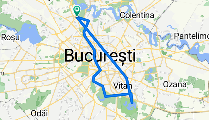 Bucharest Popular Bike Roads Loop