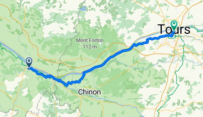 Von Saumur bis Tours