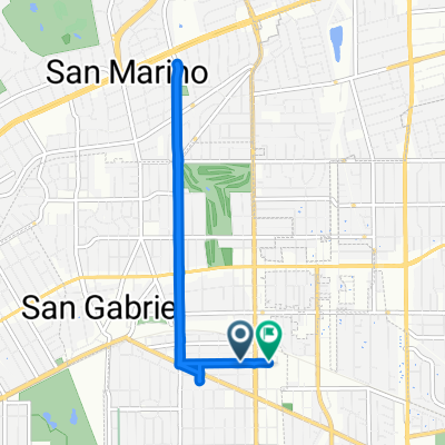 S San Gabriel Blvd, San Gabriel to S Gladys Ave, San Gabriel