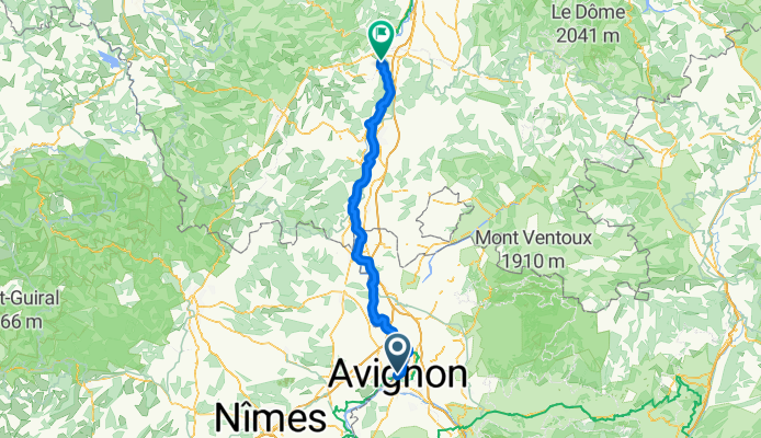 Avignon - Le Pouzin