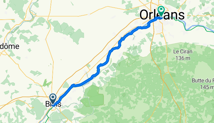 Von Blois bis Orléans