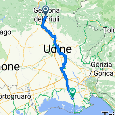 Tag 2: Von Gemona del Friuli bis Aquileja