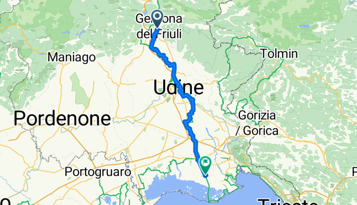 Tag 2: Von Gemona del Friuli bis Aquileja